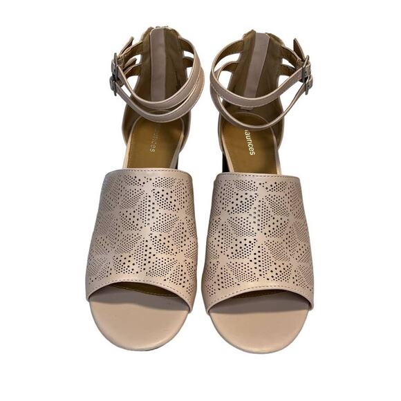 Maurices, Open Toe Strap Sandal, Chunky Heel, Pink, 11 NWOT - Picture 4 of 11